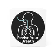 Motivational Note Cube for Healthcare Workers | Desk Accessory & Self - Care Reminder - Revive Your Breath
