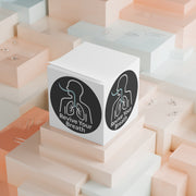 Motivational Note Cube for Healthcare Workers | Desk Accessory & Self - Care Reminder - Revive Your Breath