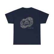 Revive Your Breath – Cosmic Lung Tee | Galaxy - Inspired Respiratory Wellness T-Shirt with Heartbeat Design