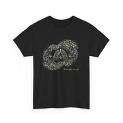 Revive Your Breath – Cosmic Lung Tee | Galaxy - Inspired Respiratory Wellness T-Shirt with Heartbeat Design