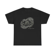 Revive Your Breath – Cosmic Lung Tee | Galaxy - Inspired Respiratory Wellness T-Shirt with Heartbeat Design