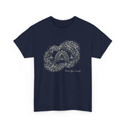 Revive Your Breath – Cosmic Lung Tee | Galaxy - Inspired Respiratory Wellness T-Shirt with Heartbeat Design